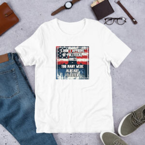 Political Jokes Unisex t-shirt